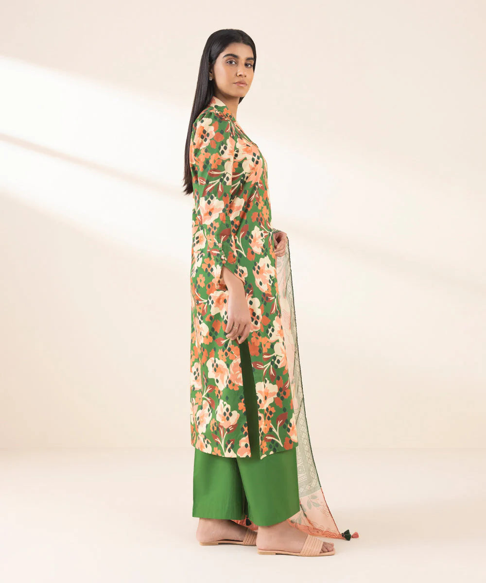 2 PC | Printed Lawn | Unstitched