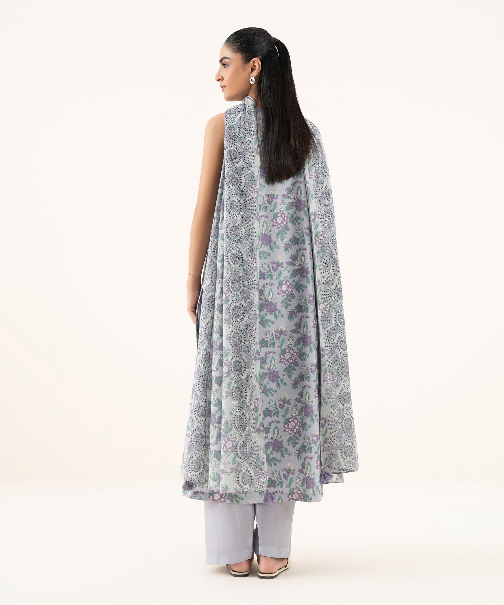 3 PC | Printed Cotton | Unstitched