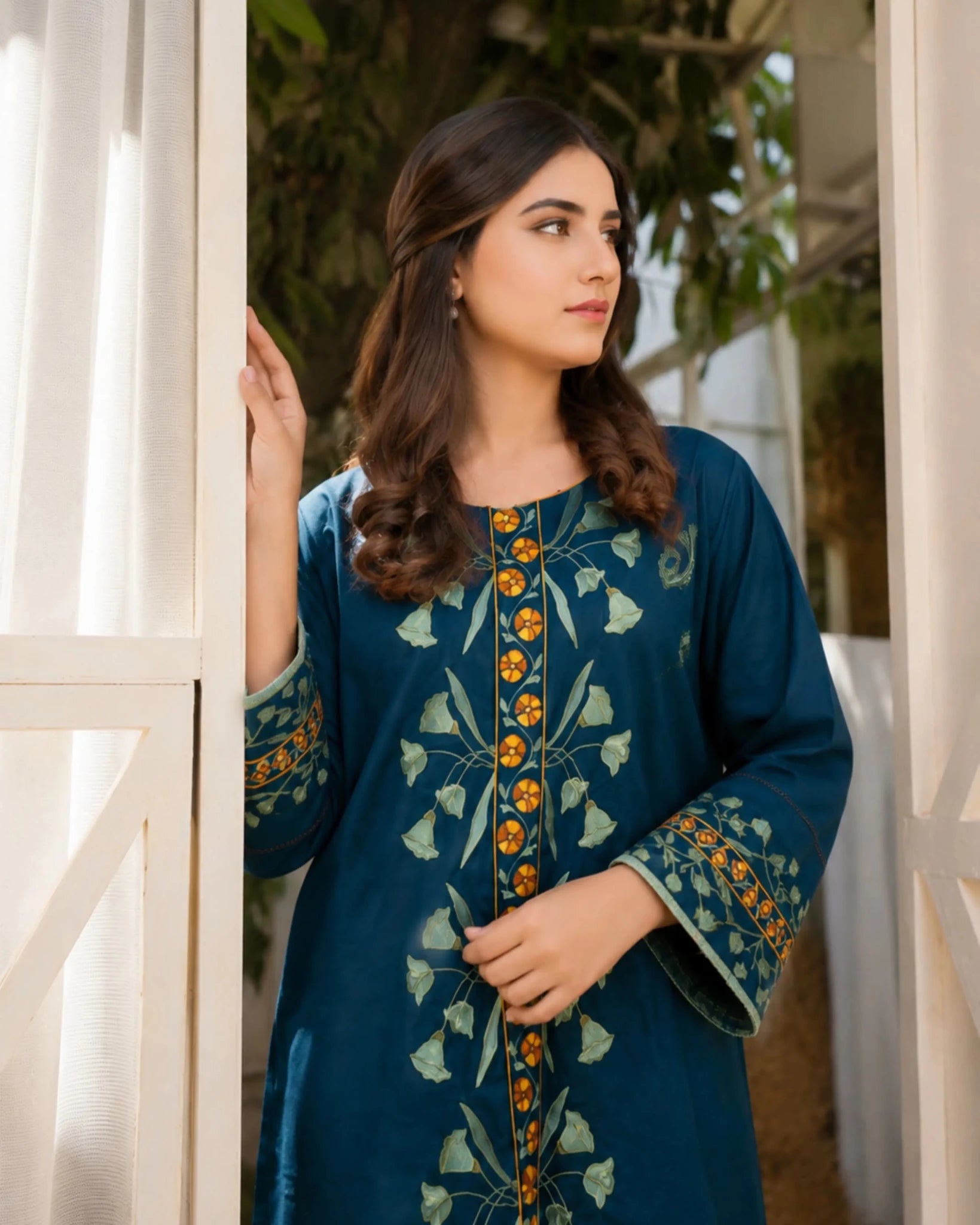 2 PC | Embroidery Lawn Suit - Bellissimo Outfit