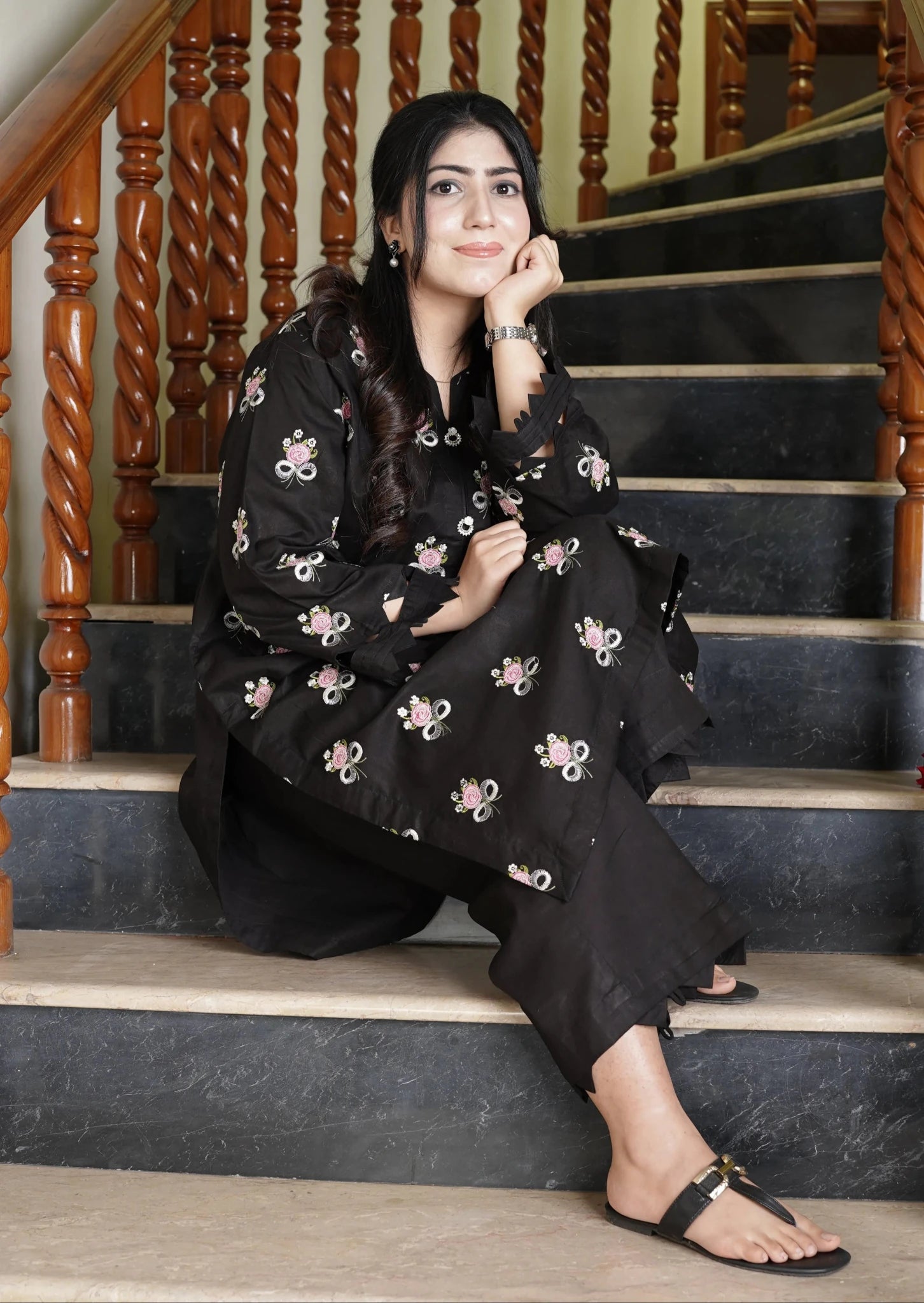2 PC | Embroidery Lawn Suit - Bellissimo Outfit