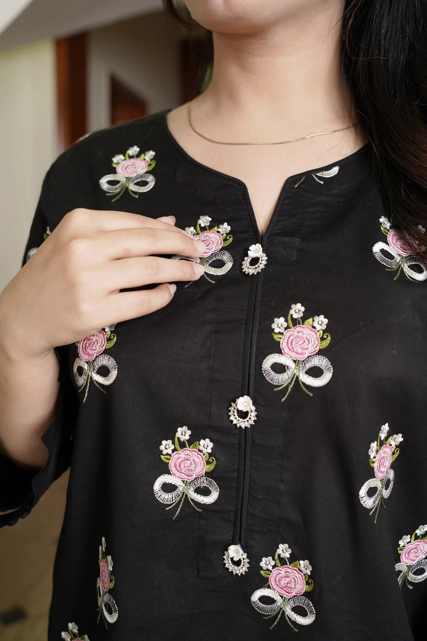 2 PC | Embroidery Lawn Suit - Bellissimo Outfit