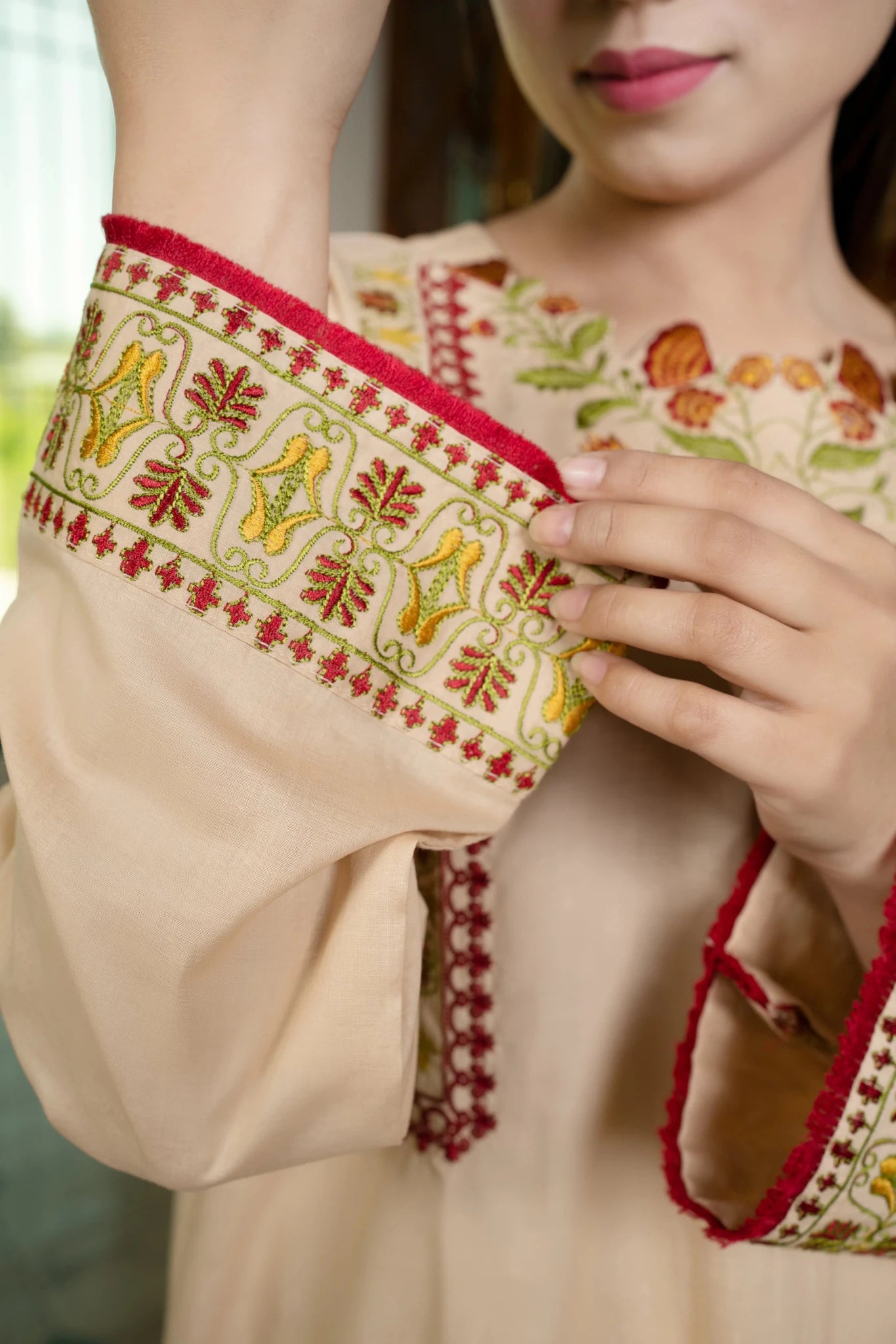 2 PC | Embroidery Lawn Suit - Bellissimo Outfit
