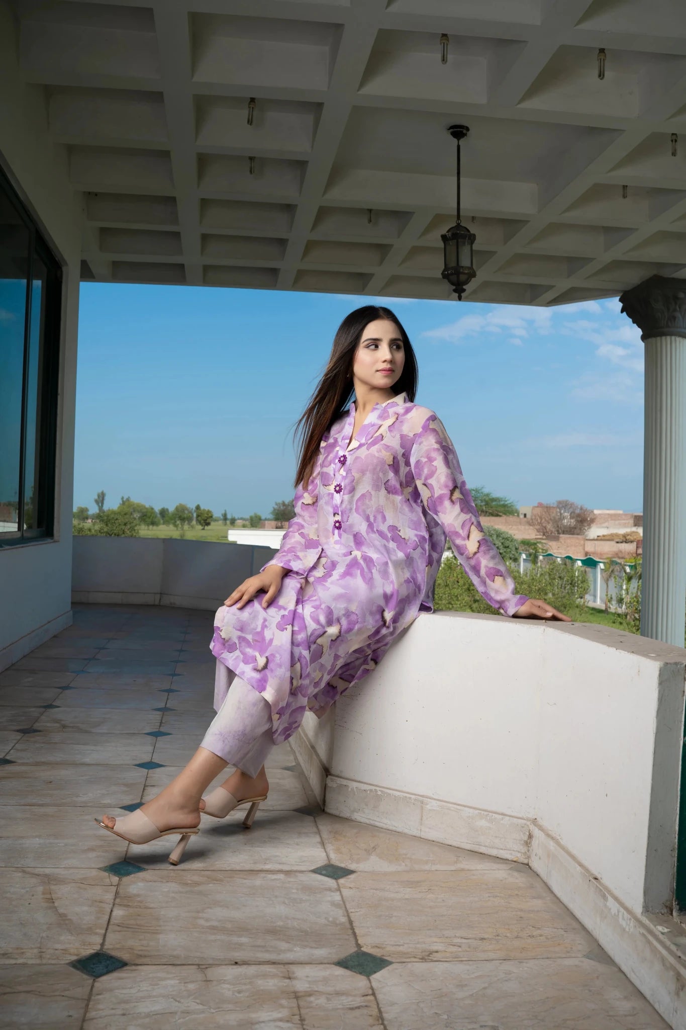 2 PC | Printed Lawn Suit - Bellissimo Outfit