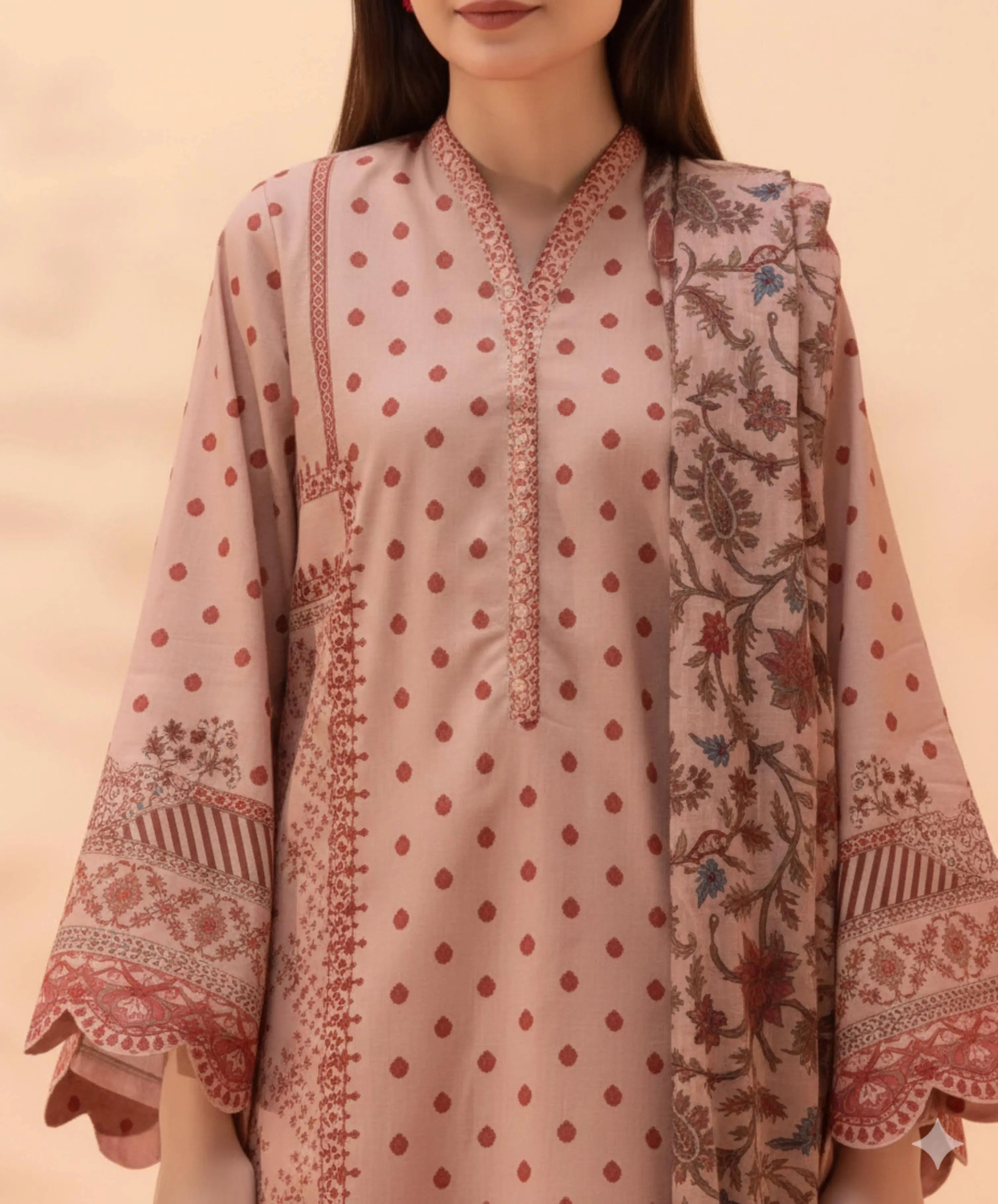 3 PC | Printed Lawn | Unstitched