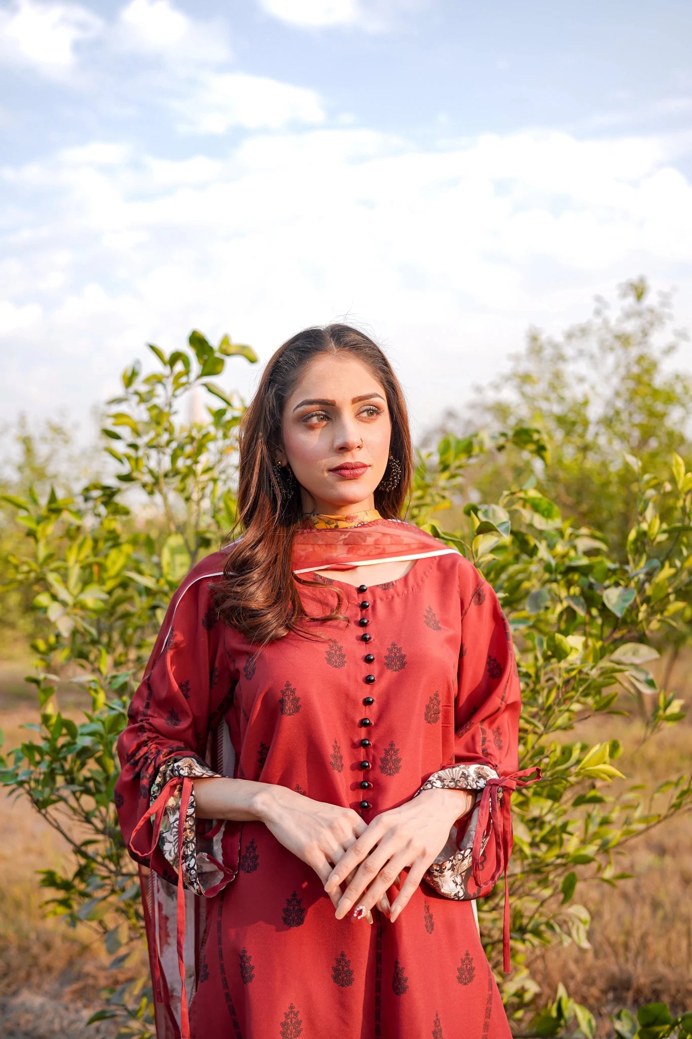 3 PC | Printed Lawn Suit - Bellissimo Outfit