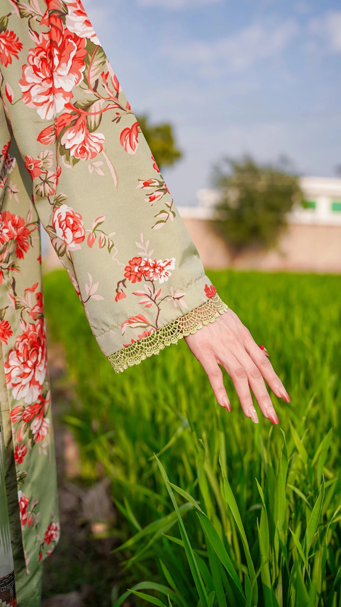 3- Piece Printed Suit (G11223) - Bellissimo Outfit