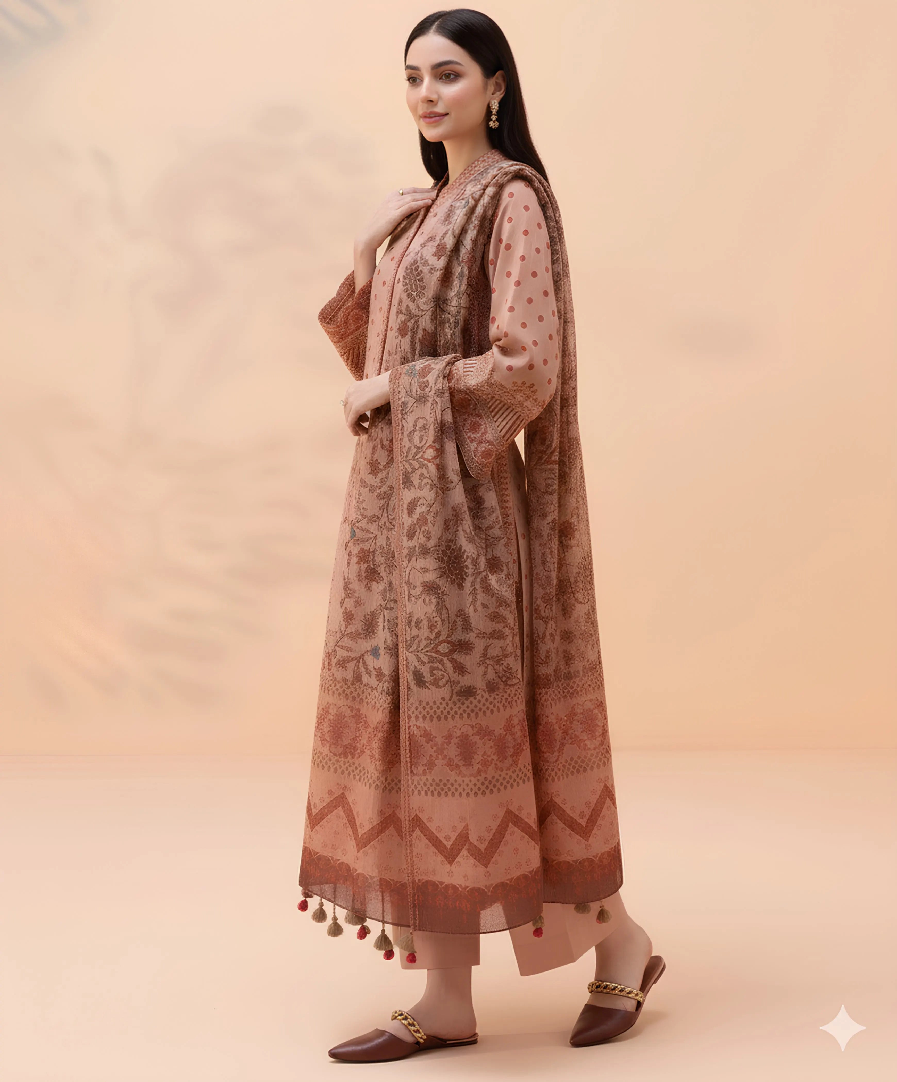 3 PC | Printed Lawn | Unstitched