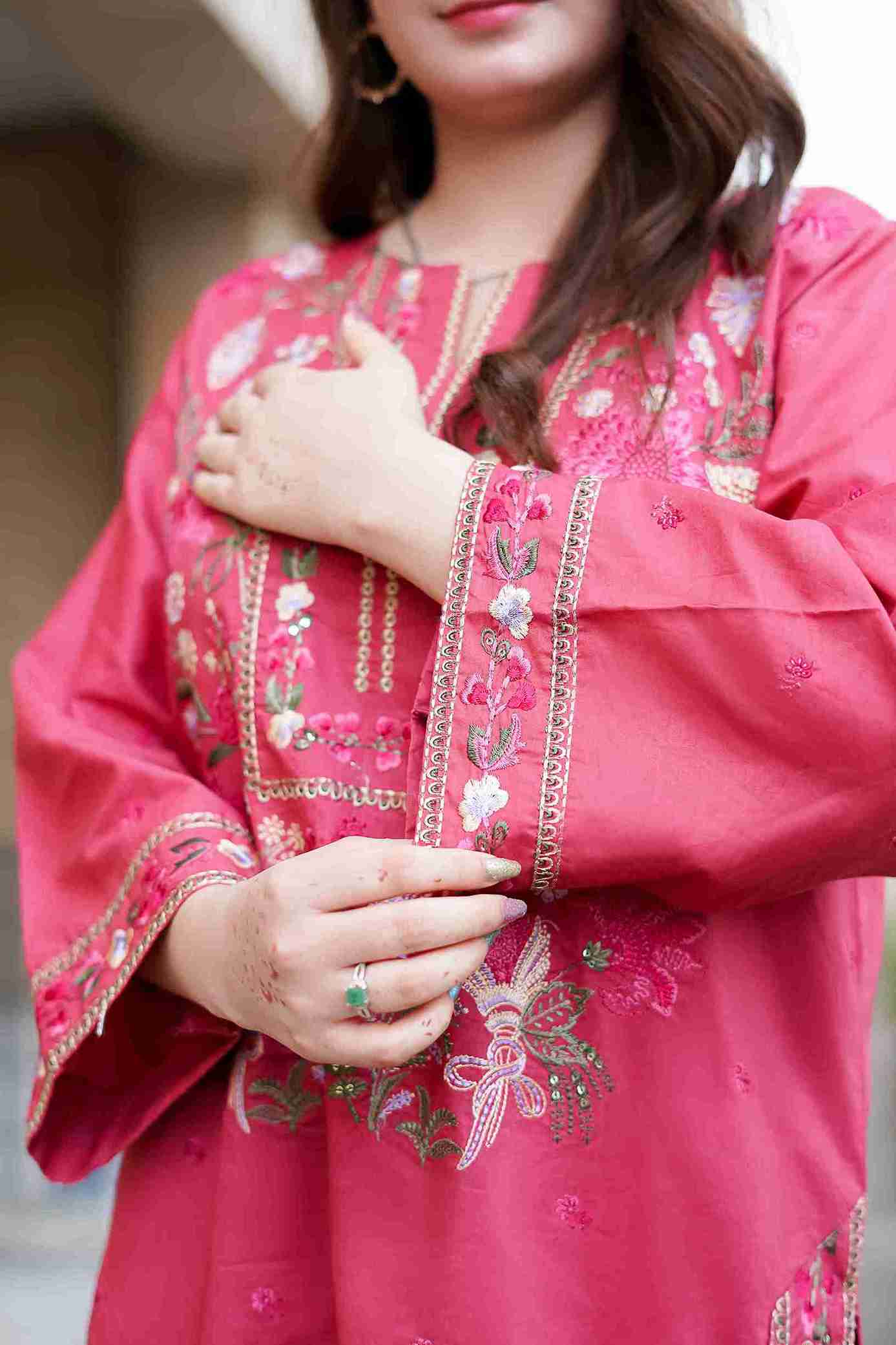 2 PC | Embroidery Lawn