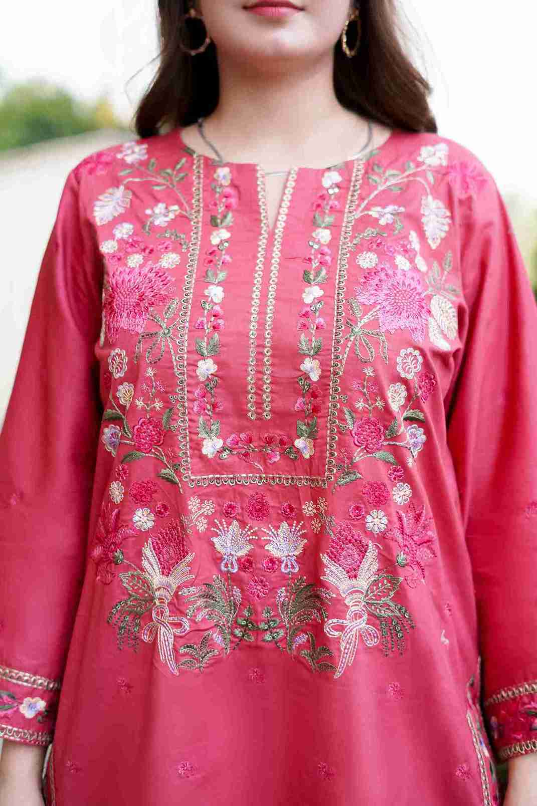 2 PC | Embroidery Lawn