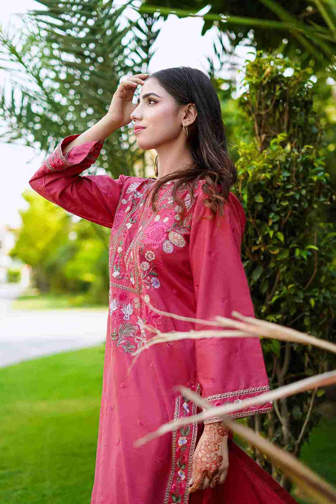 2 PC | Embroidery Lawn