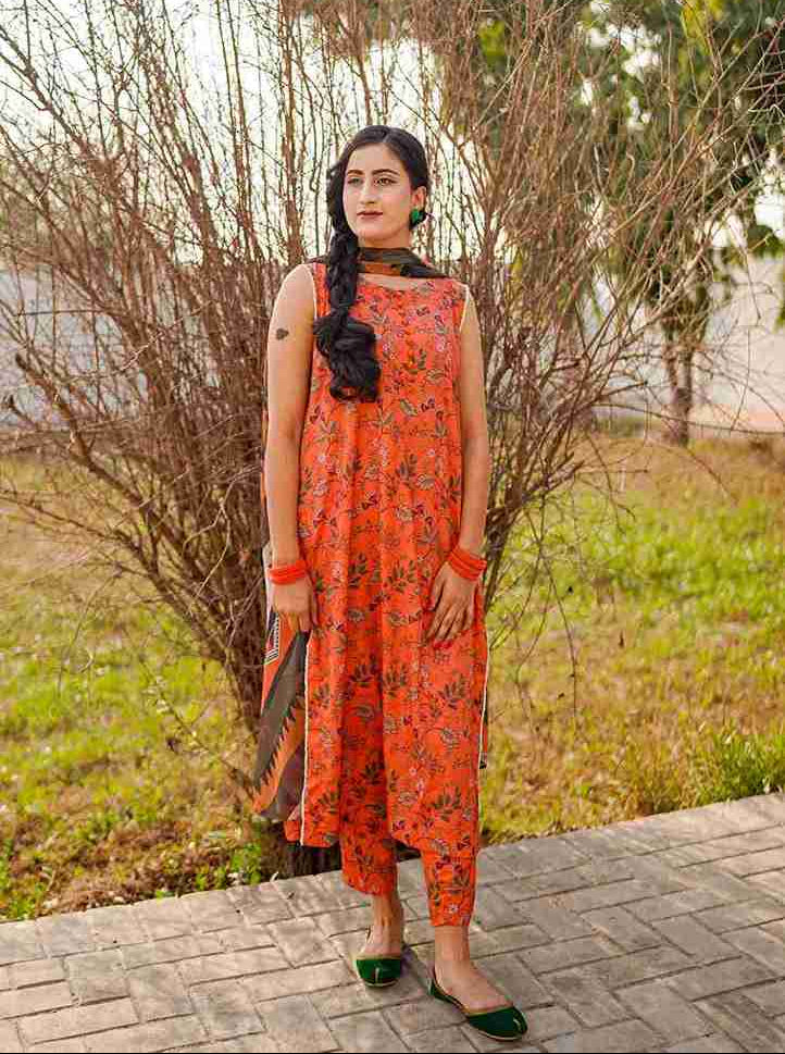 3 PC | Printed Lawn Suit