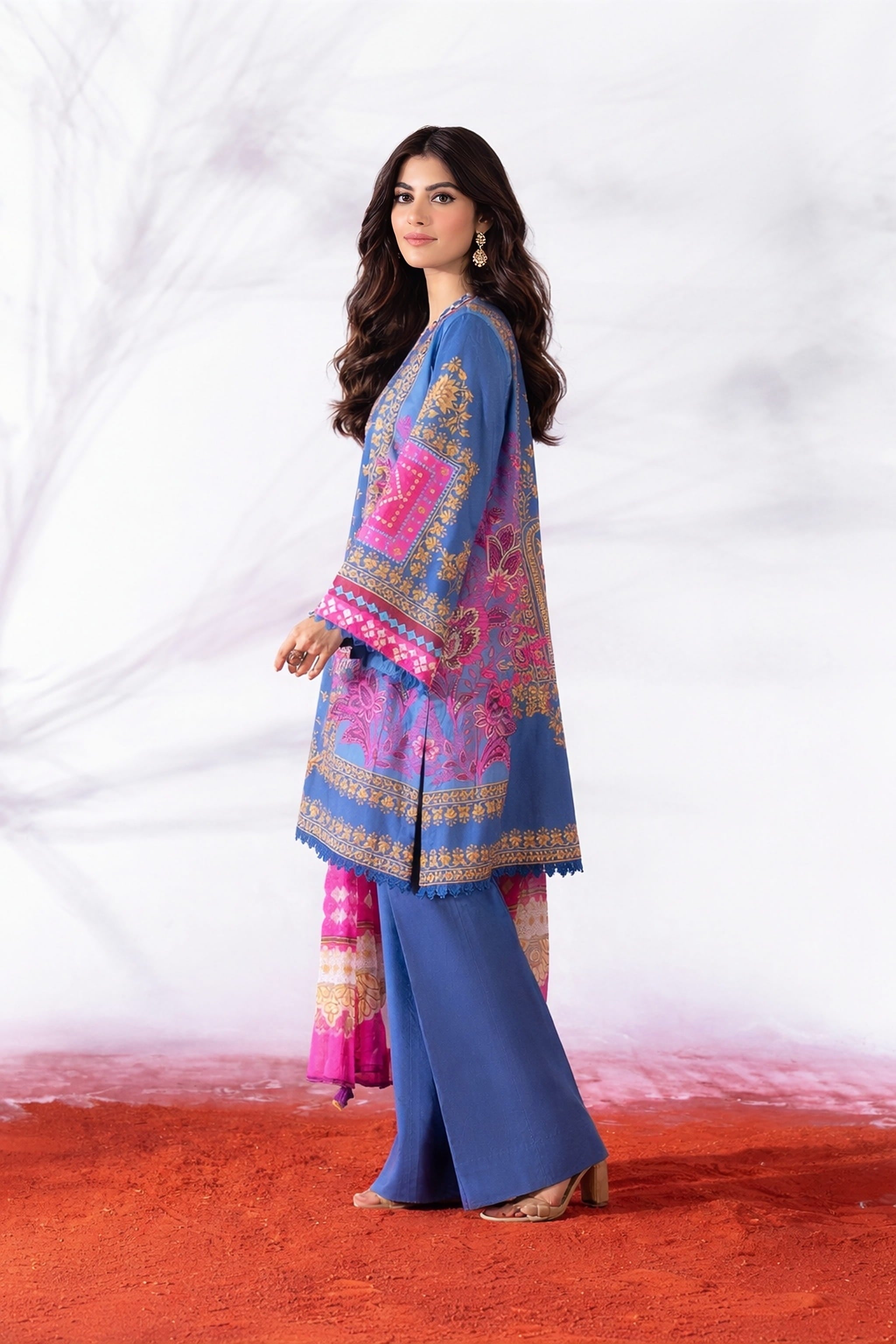 3 PC | Printed Lawn | Unstitched